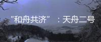 “和舟共济”	
：天舟二号与天和核心舱上演“太空之吻”