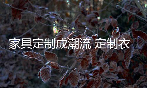 家具全方位满足消费者需求