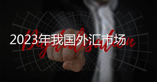 年国总的外汇稳中来看